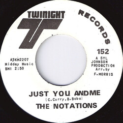 The Notations Just You And Me / I've Been Trying Vinyl 7" USED
