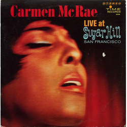 Carmen McRae Live At Sugar Hill San Francisco Vinyl LP USED
