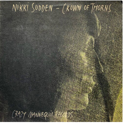 Nikki Sudden Crown Of Thorns Vinyl LP USED