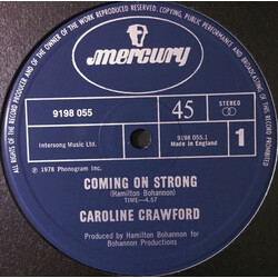 Caroline Crawford Coming On Strong Vinyl 12" USED