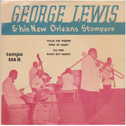 George Lewis And His New Orleans Stompers George Lewis And His New Orleans Stompers Vinyl 7" USED