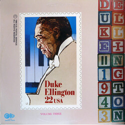 Duke Ellington And His Orchestra Volume Three - 1943 Vinyl LP USED