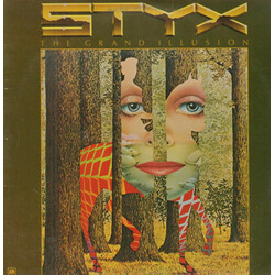 Styx The Grand Illusion Vinyl LP USED