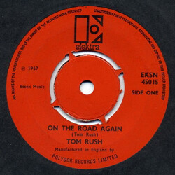Tom Rush On The Road Again Vinyl 7" USED