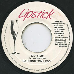 Barrington Levy My Time Vinyl 7" USED
