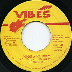Sister B. (2) Woman A Mi Enemy Vinyl 7" USED