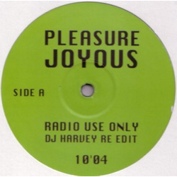 Pleasure (4) Joyous (DJ Harvey Re-Edit) Vinyl 12" USED