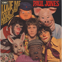 Paul Jones Love Me Love My Friends Vinyl LP USED