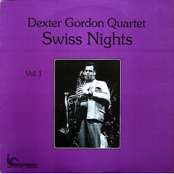 Dexter Gordon Quartet Swiss Nights Vol. 1 Vinyl LP USED