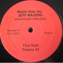 Jeff Majors First Noel Vinyl 12" USED