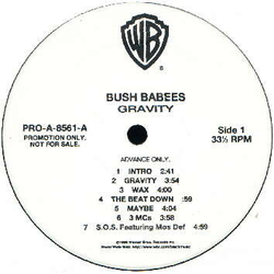 Da Bush Babees Gravity Vinyl LP USED