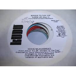 Idris Muhammad Boogie To The Top (Look Up) (Part 1) Vinyl 7" USED