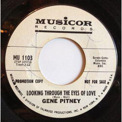 Gene Pitney Looking Through The Eyes Of Love Vinyl 7" USED