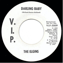 The Elgins Darling Baby / Put Yourself In My Place Vinyl 7" USED