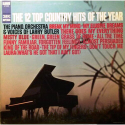 Larry Butler The 12 Top Country Hits Of The Year Vinyl LP USED