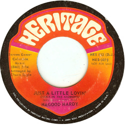 Hagood Hardy Just A Little Lovin' (Early In The Morning) / I'll Take Love Vinyl 7" USED