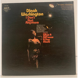 Dinah Washington I Don't Hurt Anymore Vinyl LP USED