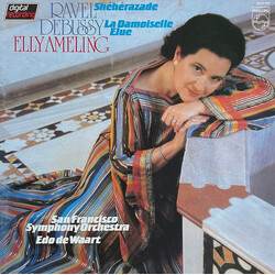 Maurice Ravel / Claude Debussy / Elly Ameling / The San Francisco Symphony Orchestra / Edo de Waart Shéhérazade / La Damoiselle Elue Vinyl LP USED