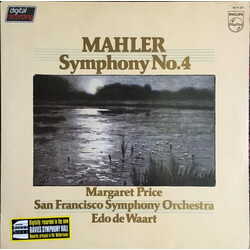 Gustav Mahler / Margaret Price / The San Francisco Symphony Orchestra / Edo de Waart Symphony No. 4 Vinyl LP USED