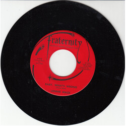 Lonnie Mack Baby, What's Wrong / Where There's A Will Vinyl 7" USED