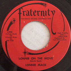 Lonnie Mack Lonnie On The Move Vinyl 7" USED