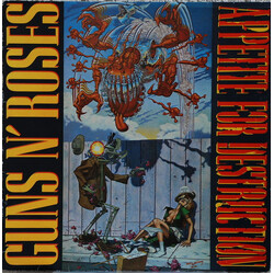 Guns N' Roses Appetite For Destruction Vinyl LP USED