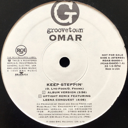 Omar Keep Steppin' Vinyl 12" USED