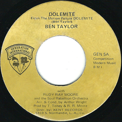 Ben Taylor (3) / Rudy Ray Moore Dolemite / The Flat Land Vinyl 7" USED