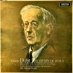 Gustav Holst / BBC Symphony Chorus / BBC Symphony Orchestra / London Philharmonic Orchestra / Sir Adrian Boult The Hymn Of Jesus Vinyl LP USED