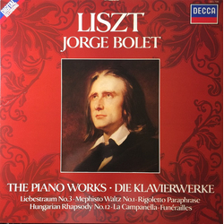 Franz Liszt / Jorge Bolet The Piano Works • Die Klavierwerke Vinyl LP USED
