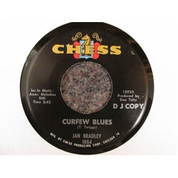 Jan Bradley Curfew Blues / Pack My Things (And Go) Vinyl 7" USED