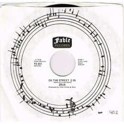Zeus (38) On The Street Vinyl 7" USED