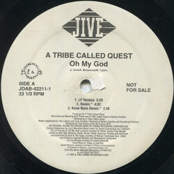 A Tribe Called Quest Oh My God Vinyl 12" USED