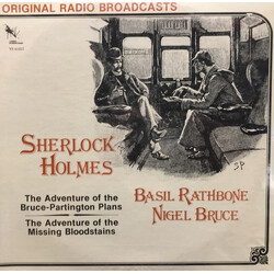 Basil Rathbone / Nigel Bruce Sherlock Holmes Original Radio Broadcasts Vinyl LP USED