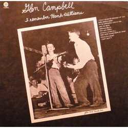 Glen Campbell I Remember Hank Williams Vinyl LP USED