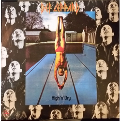 Def Leppard High 'N' Dry Vinyl LP USED