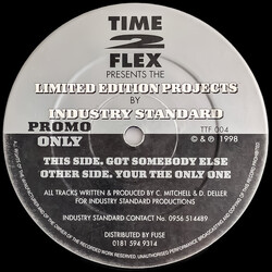Industry Standard (2) Limited Edition Projects Vinyl 12" USED