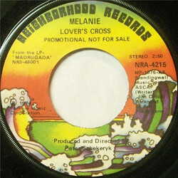 Melanie (2) Lover's Cross Vinyl 7" USED