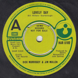 Morrissey Mullen Lovely Day Vinyl 7" USED