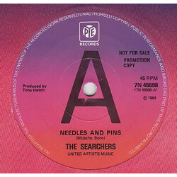 The Searchers Needles And Pins / Sugar And Spice Vinyl 7" USED