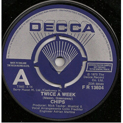 Chips (10) Twice A Week Vinyl 7" USED