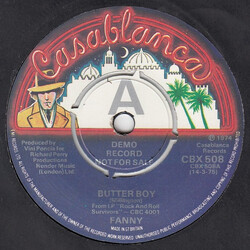Fanny (2) Butter Boy Vinyl 7" USED