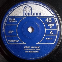 The Merseybeats Wishin' And Hopin' Vinyl 7" USED