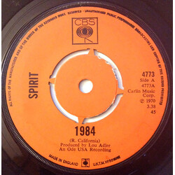 Spirit (8) 1984 Vinyl 7" USED