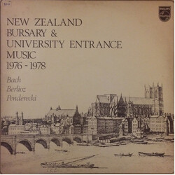 Johann Sebastian Bach / Hector Berlioz / Krzysztof Penderecki New Zealand Bursary & University Entrance Music 1976 - 1978 Vinyl LP USED