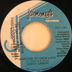 Leroy Gibbons Addicted To Your Love Vinyl 7" USED