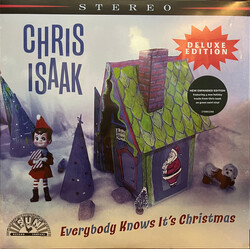 Chris Isaak Everybody Knows It’s Christmas Vinyl LP USED