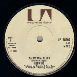 Redwing (2) California Blues Vinyl 7" USED