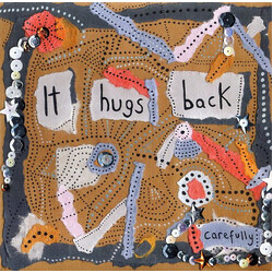 It Hugs Back Carefully Vinyl 7" USED