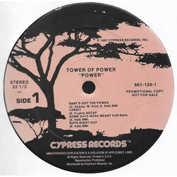 Tower Of Power Power Vinyl LP USED